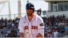 Red Sox's Justin Turner in hospital after being hit in face by pitch