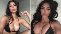 Kim Kardashian poses in teeny bikini, gets roasted online