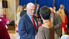Pence spotlights chasm with Trump, DeSantis, on support for Ukraine, as former VP visits key primary state