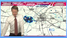 Meteorologist prays for Mississippi residents in path of tornado while on air: ‘Dear Jesus, please help them’