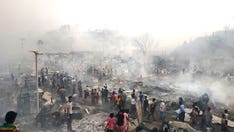 Refugee camp fire in Bangladesh leaves thousands of Muslims from Myanmar homeless