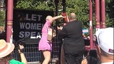 Trans activists shouted down women's rights speaker in New Zealand, douse her in tomato juice