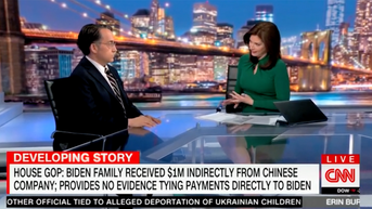 CNN host's shocking admission about evidence of Chinese money going to Biden family