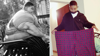 Man loses nearly 400 pounds to improve health, keeping promise to grandma