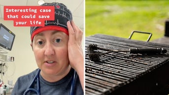 Doctor issues viral BBQ grill brush warning after child's visit to her ER