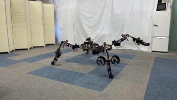 Crazy shapeshifting drone inspired by dragons forces itself around objects