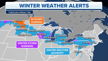 Winter weather continuing to pummel the Plains, Midwest
