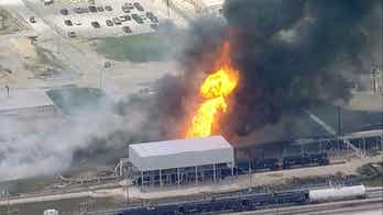 Explosion erupts at Texas chemical plant in suburban Houston, one person injured