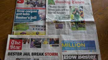 South African police launch manhunt for convicted rapist, murder who escaped from prison