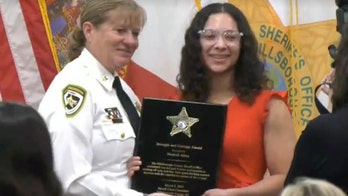 Tampa woman who fought attacker inside apartment gym honored by sheriff's office: 'Strength and Courage'