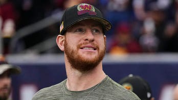 Carson Wentz wears gear from 3 former teams during recent workout