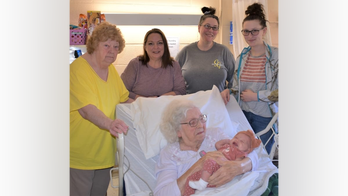Kentucky woman with over 230 great-great-grandchildren meets great-great-great-grandchild: See the photo