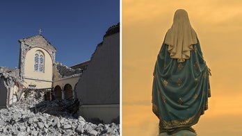 Virgin Mary statue withstands earthquake in Turkey as cathedral collapses: 'Inspiring symbol of hope'