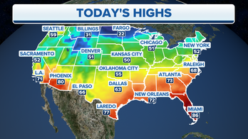 Wet weather to soak California again as Northeast, Great Lakes see cold temperatures