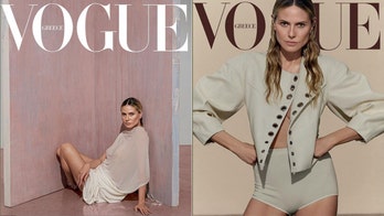 Heidi Klum poses braless in sheer top just months before 50th birthday