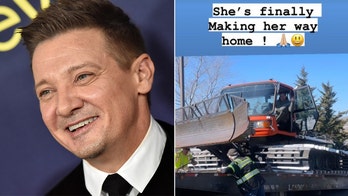 Jeremy Renner’s snowplow is on 'her way home' following New Year's Day accident