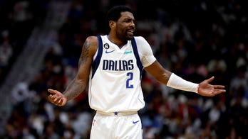 Kyrie Irving jaws with fan who heckled him for sharing anti-Semitic film