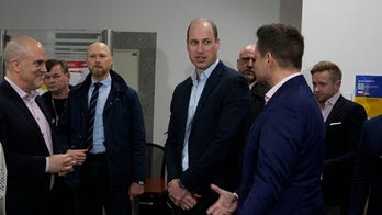Prince William thanks troops during secret mission to base along Ukraine border