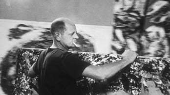 Art smuggling investigation in Bulgaria discovers unknown painting by famed US artist Jackson Pollock