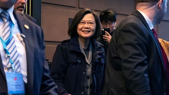 Taiwan’s president delivers speech in New York as tensions rise with China