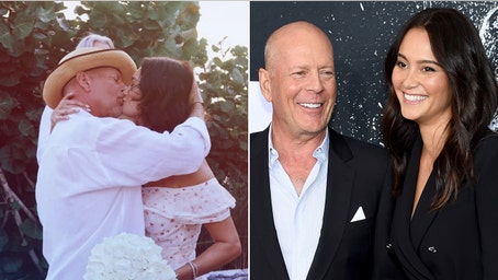 Bruce Willis' wife Emma Heming shares footage of their vow renewal