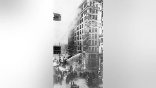 On this day in history, March 25, 1911, a fire at the Triangle Shirtwaist Factory kills 146