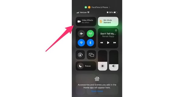 FaceTime has feature in which you can blur on unblur the background during a call.