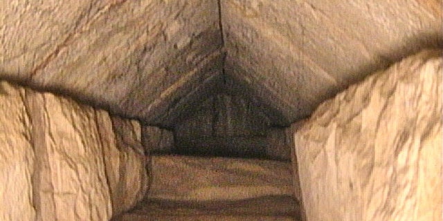 A hidden corridor was discovered by researchers from the Scan Pyramids Project.