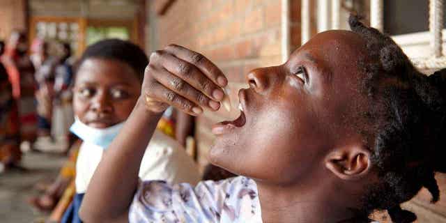 Mozambique records increase in cholera cases, Malawi sees decline as countries recover from Cyclone Freddy 2 Eliza Tangwe, 18, takes a dose of the oral cholera vaccine in response to the latest cholera outbreak in Blantyre, Malawi, on Nov. 16, 2022.