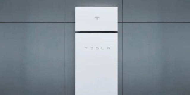 The Tesla Powerwall is a battery backup system for backup when the power goes out.