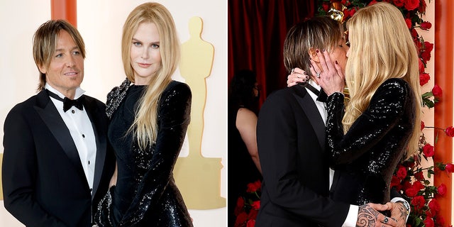 Keith Urban and Nicole Kidman could barely keep their hands off each other on the red carpet.