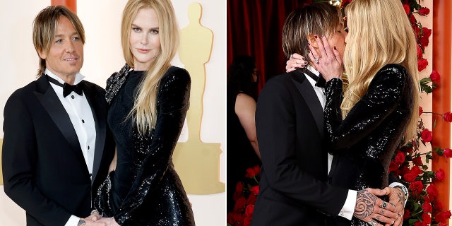 Keith Urban and Nicole Kidman could barely keep their hands off each other on the red carpet.