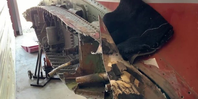 The plane fell into disrepair, but Jimmy Webb hopes to transform the 1962 Lockheed JetStar L-1329 into an RV to commemorate Elvis Presley's life and legacy.