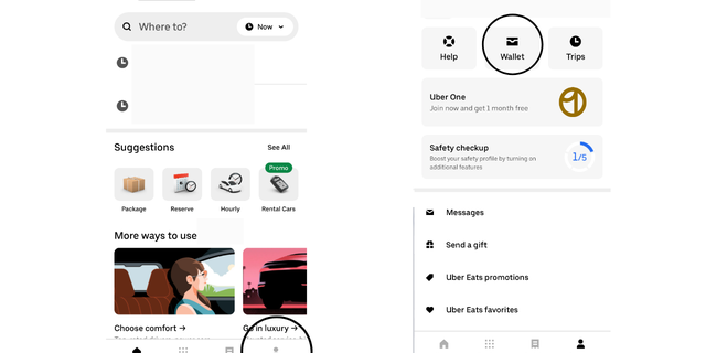 Your Uber "wallet" can help save you cash.