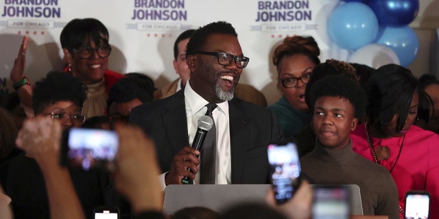 Cook County Commissioner Brandon Johnson received the second-highest number of votes Tuesday. He will compete against Paul Vallas in a runoff.