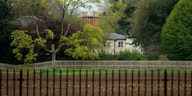A general view of Frogmore Cottage on April 10, 2019, in Windsor, England. The cottage is situated on the Frogmore Estate, itself part of Home Park, Windsor, in Berkshire. It was the home of Prince Harry and Meghan Markle after they wed in 2018.