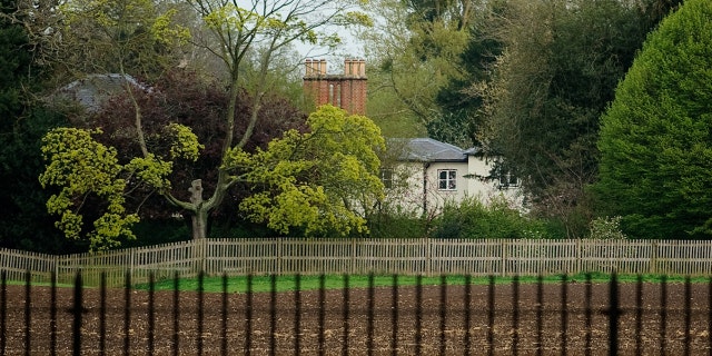 A general view of Frogmore Cottage in Windsor, England, on April 10, 2019.