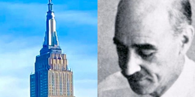 The Empire State Building and its architect, William F. Lamb, a native New Yorker.