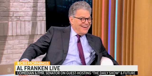 Former senator Al Franken is set to guest host "The Daily Show" this week.