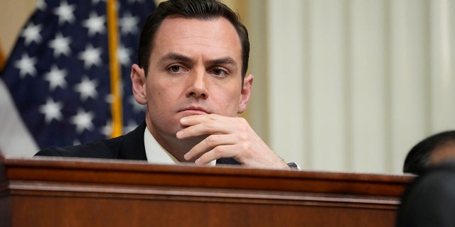 Chairman Rep. Mike Gallagher, R-Wis., listens during a hearing of a special House committee dedicated to countering China, on Capitol Hill, Tuesday, Feb. 28, 2023, in Washington. 