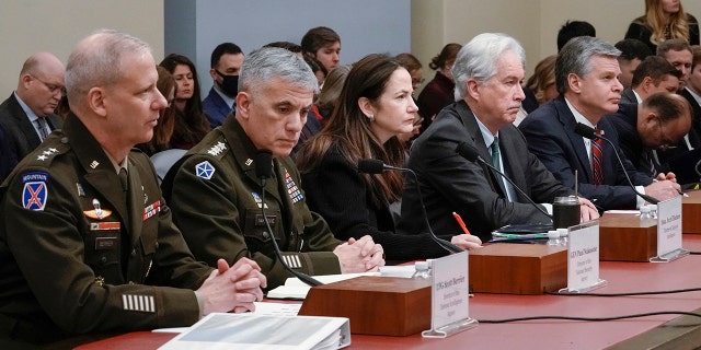 FBI Director Chris Wray and other US intelligence leaders testify as the House Select Committee on Intelligence holds its annual worldwide threats hearing. 