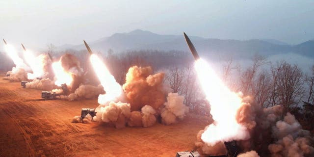 North Korea holds live-fire military drill simulating South Korea invasion