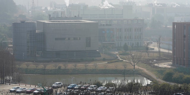 FILE - A view of the P4 lab inside the Wuhan Institute of Virology is seen after a visit by the World Health Organization team in Wuhan in China's Hubei province on Feb. 3, 2021.