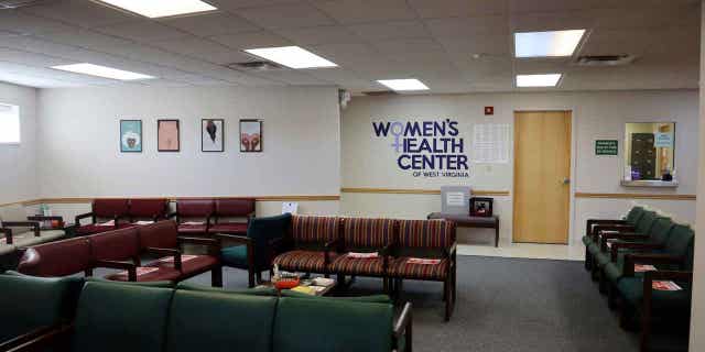 The waiting room of the Women's Health Center