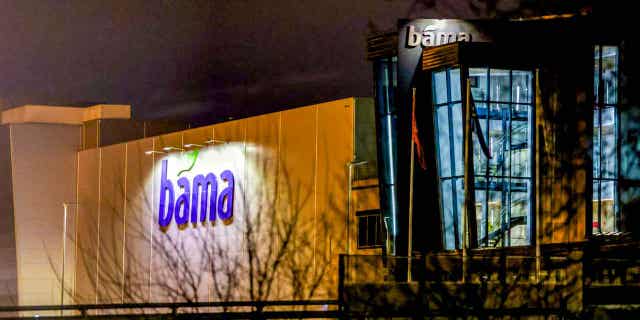 Fruit importer Bamas offices in Oslo, Norway, is pictured on March 30, 2023. The discovery of cocaine in a batch of fruit in Germany led Norwegian customs officers to make the largest-ever cocaine seizure in the country's history at the warehouse.