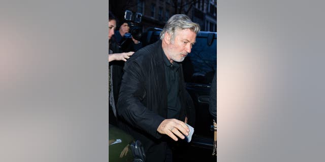Alec Baldwin is seen in Greenwich Village on Jan. 20 after it was announced he would be facing involuntary manslaughter charges.