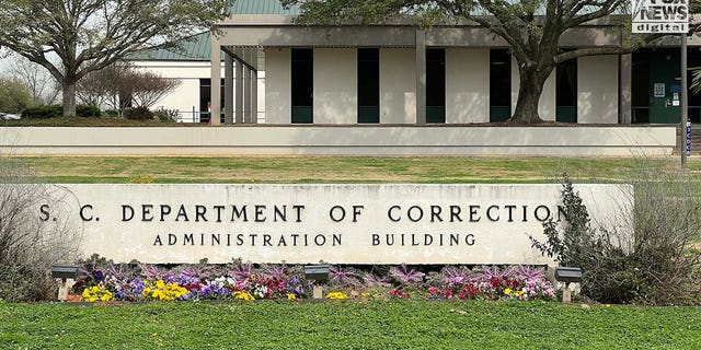 Exterior view of the South Carolina Department of Corrections Administration Building in Columbia, South Carolina on Friday, March 3, 2023.