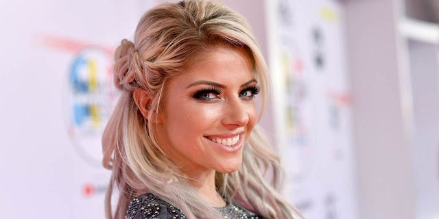 Alexa Bliss attends the 2018 American Music Awards at Microsoft Theater on Oct. 9, 2018 in Los Angeles.