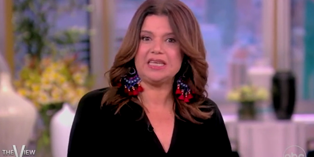 Co-host Ana Navarro on a recent episode of The View. 