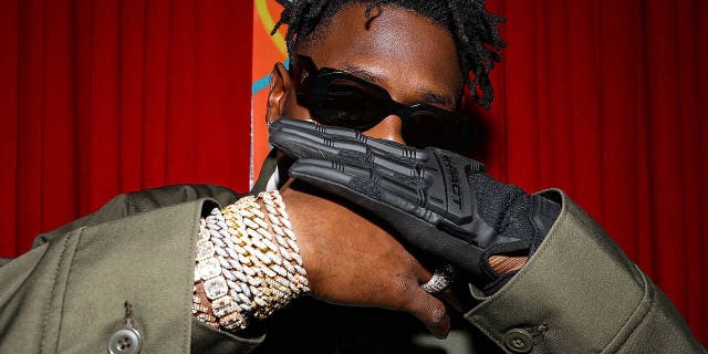 Antonio Brown asiste a la cena de lanzamiento de su álbum en Panda el 28 de abril de 2022 en la ciudad de Nueva York.